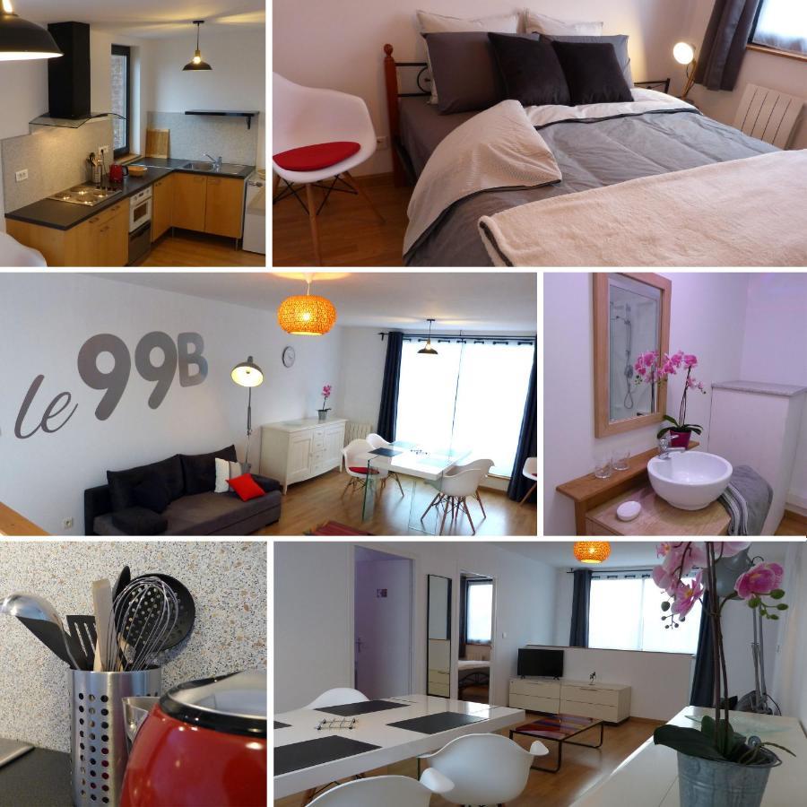 Le 99B Modern Apartment Queen Size Bed Connected Tv Hallennes-lez-Haubourdin Экстерьер фото