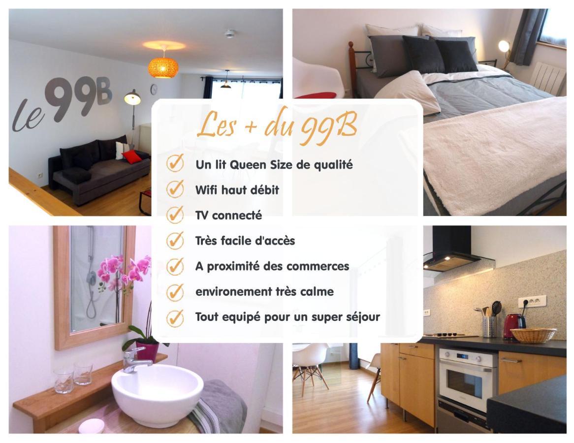 Le 99B Modern Apartment Queen Size Bed Connected Tv Hallennes-lez-Haubourdin Экстерьер фото